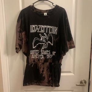 Led Zeppelin tshirt dress